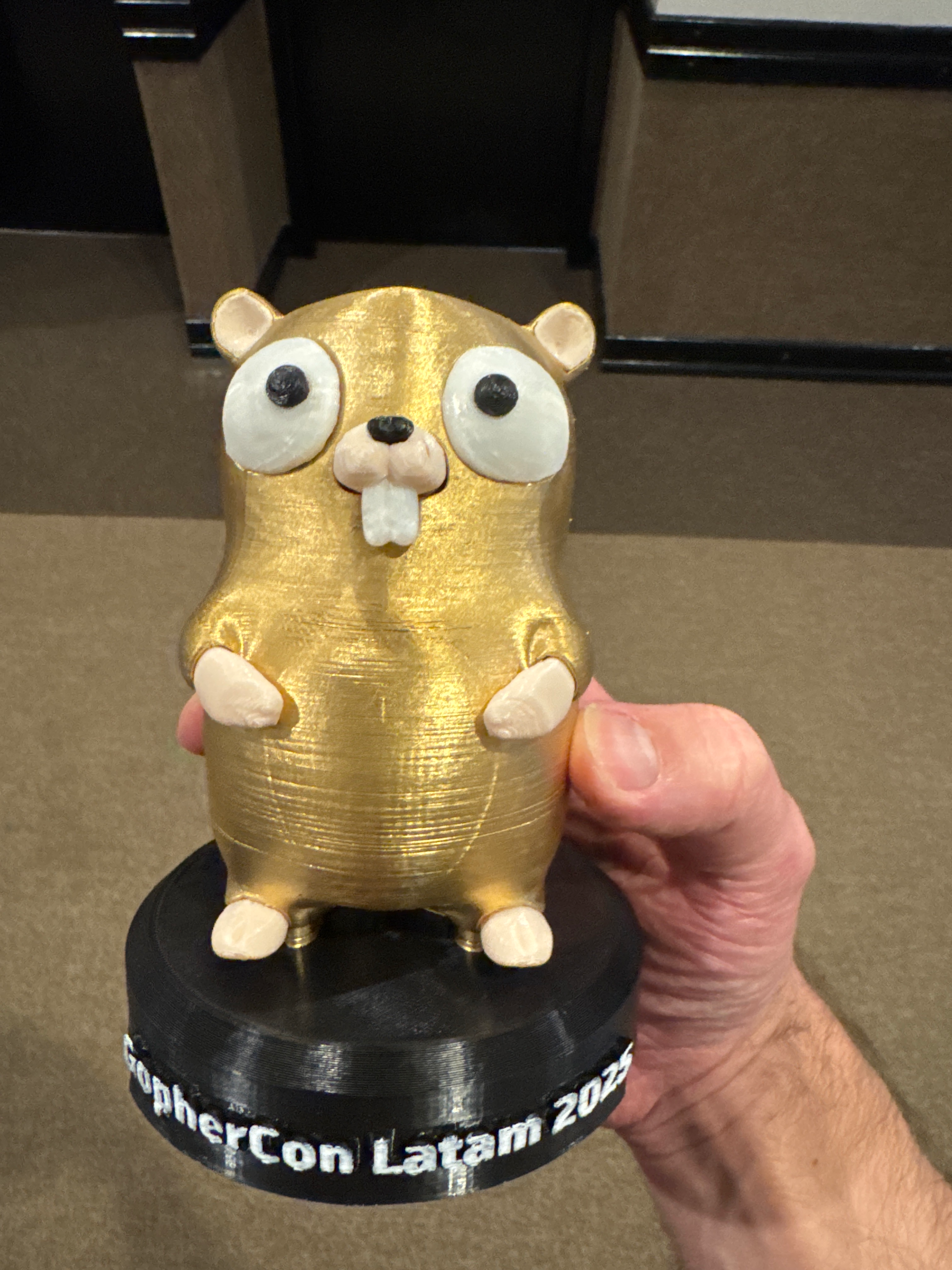 A gift (every speaker got one)