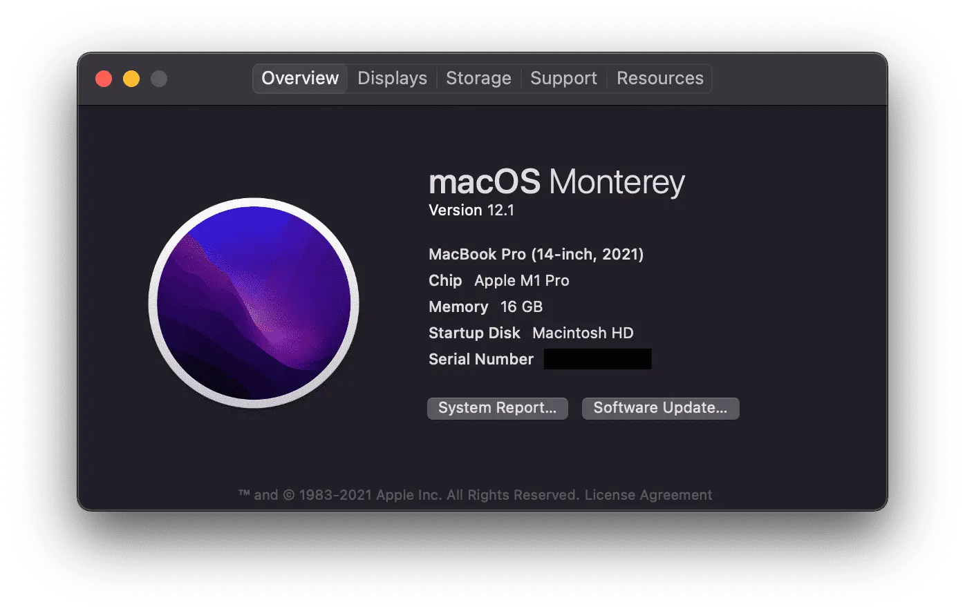 About this Mac.