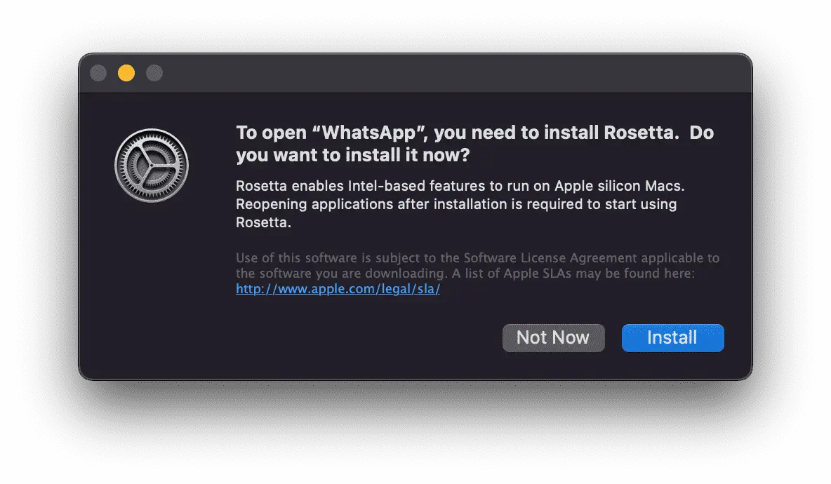 Install Rosetta.
