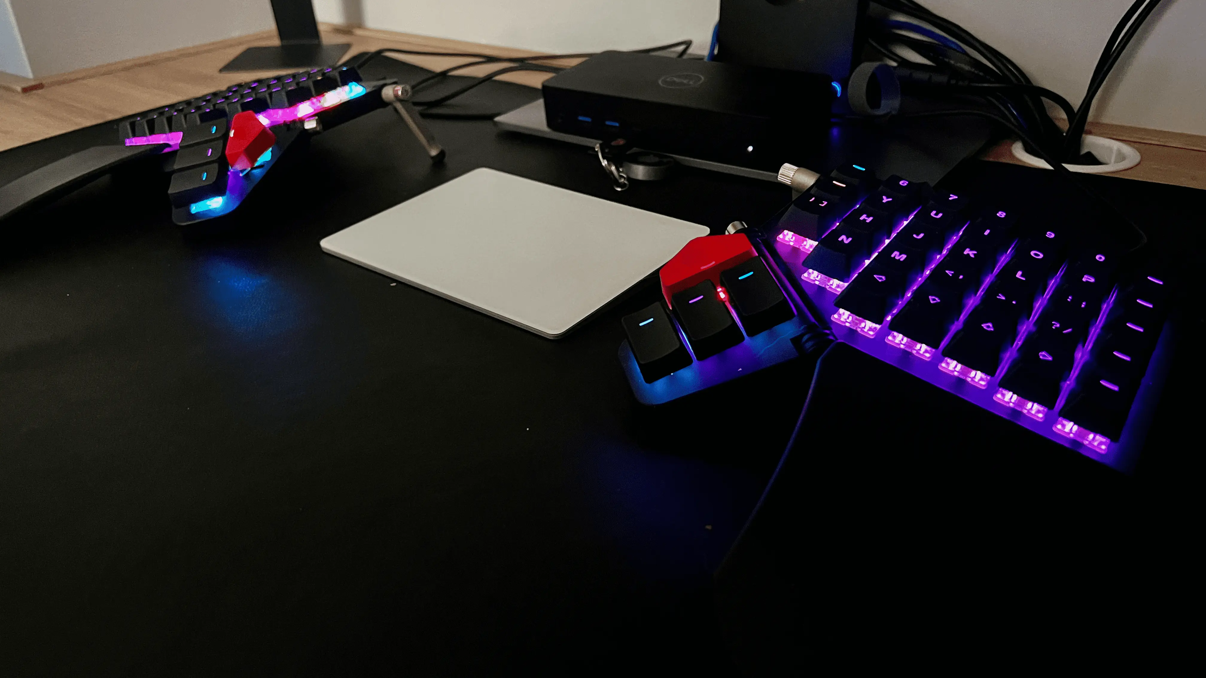 Desk setup.